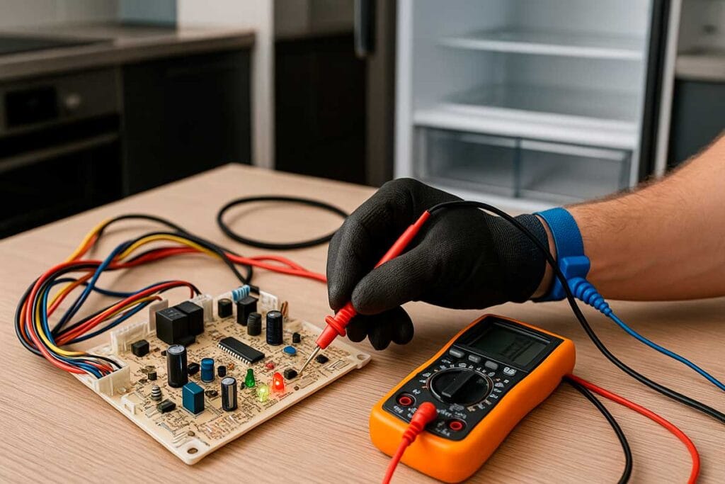 diagnóstico de placa electrónica de refrigeradora en Surco